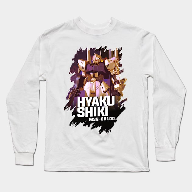 HYAKU SHIKI LAS VEGAS Long Sleeve T-Shirt by sabart_gunpla